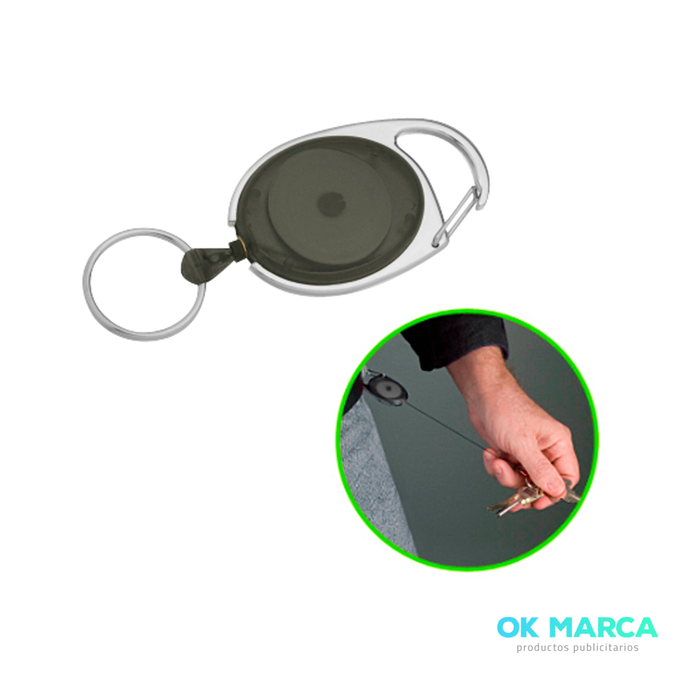 Llavero Mosquetón y Extensor