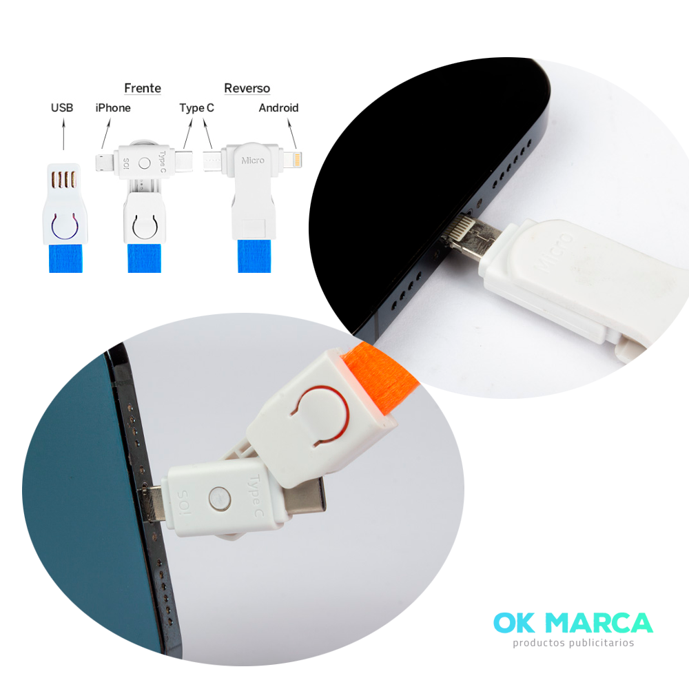 Connector Lanyard Multicargador