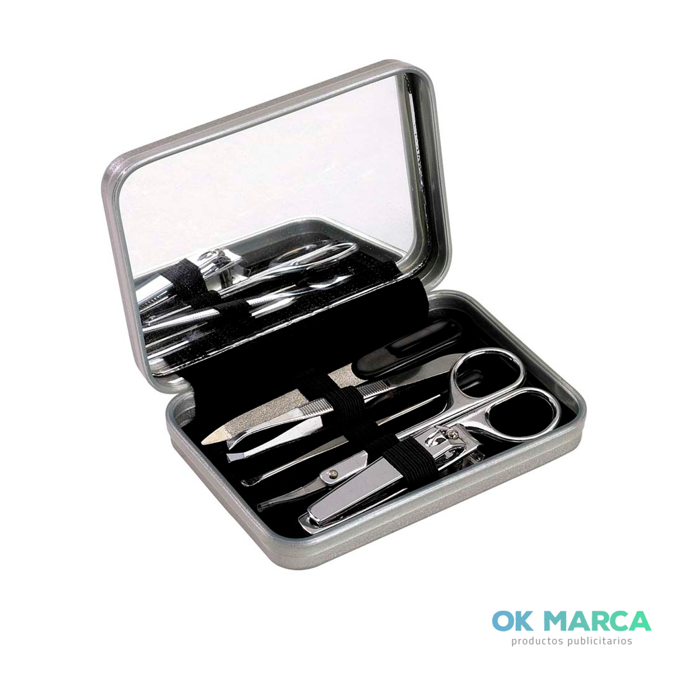 Set de Manicure Metálico