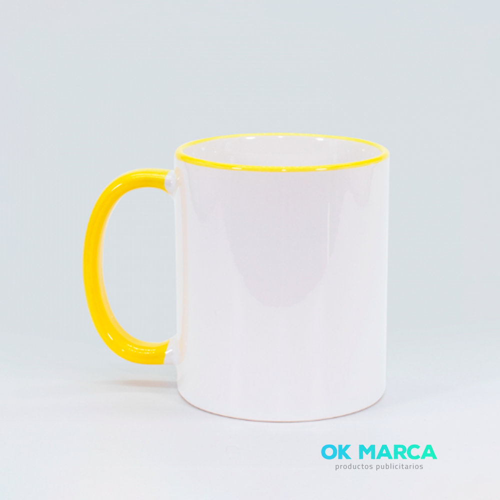 Tazón mango y borde color