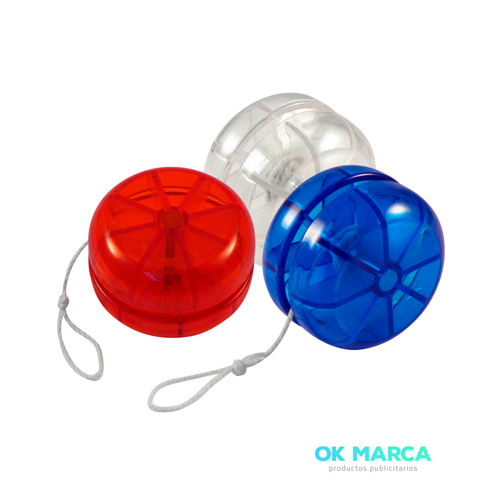 Yo-Yo Plástico Traslúcido