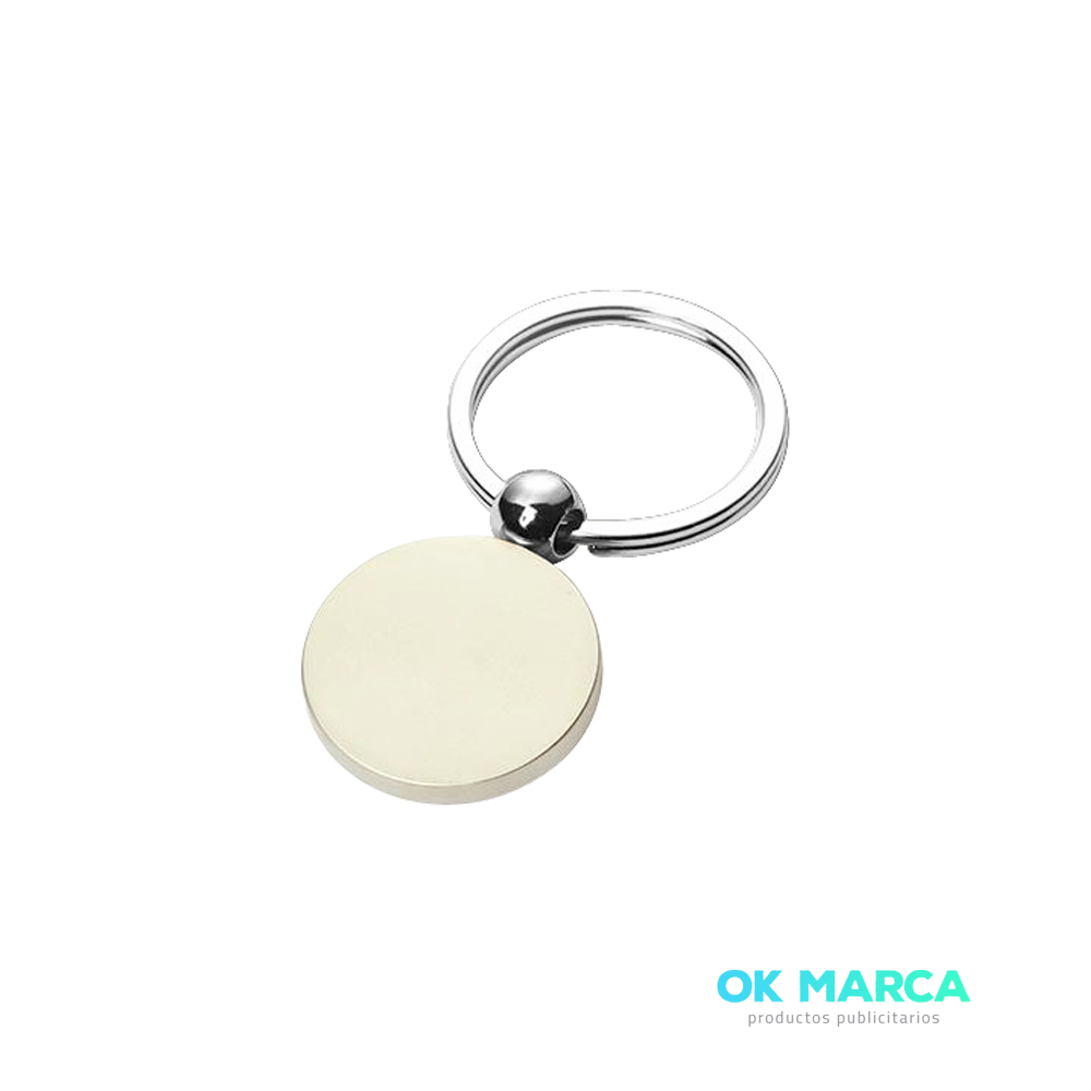 Llavero Metálico Redondo