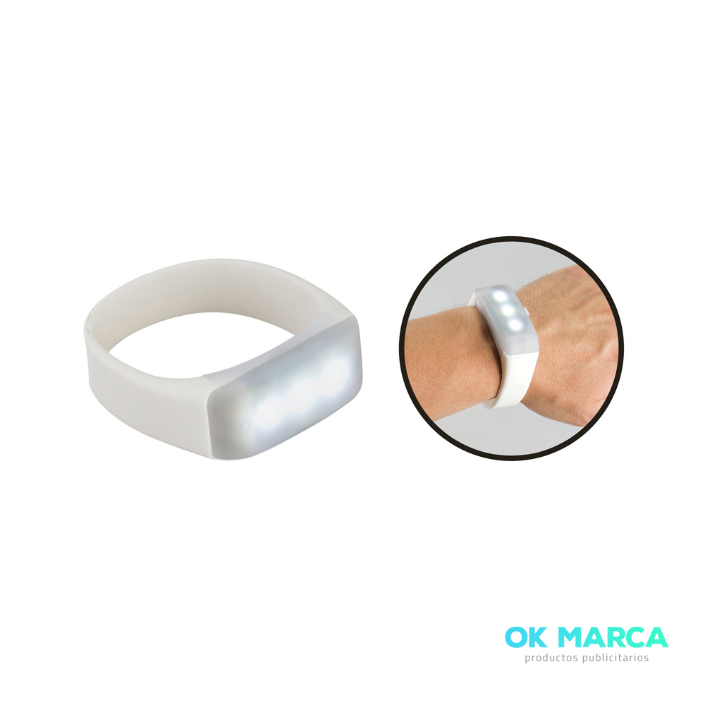 Pulsera de Silicona 3 Luces LED