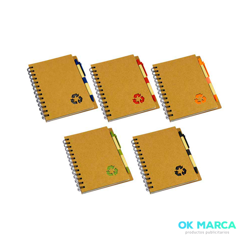 Cuaderno Ecológico Tapa Dura