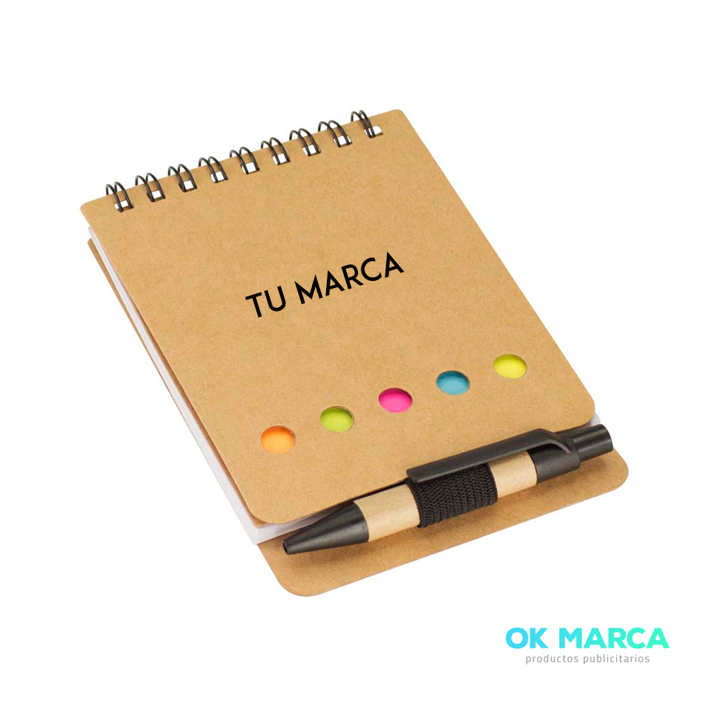 Memo Set Ecológico con Bolígrafo