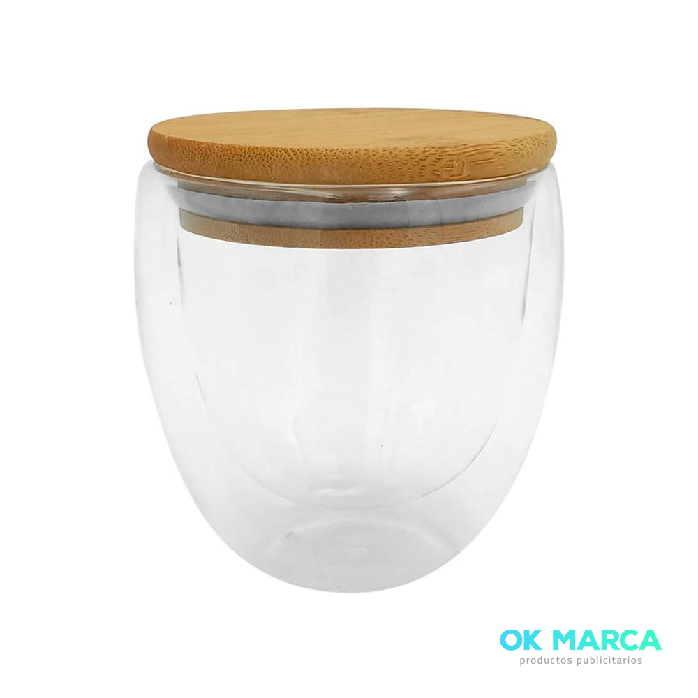 Taza doble vidrio Colombia