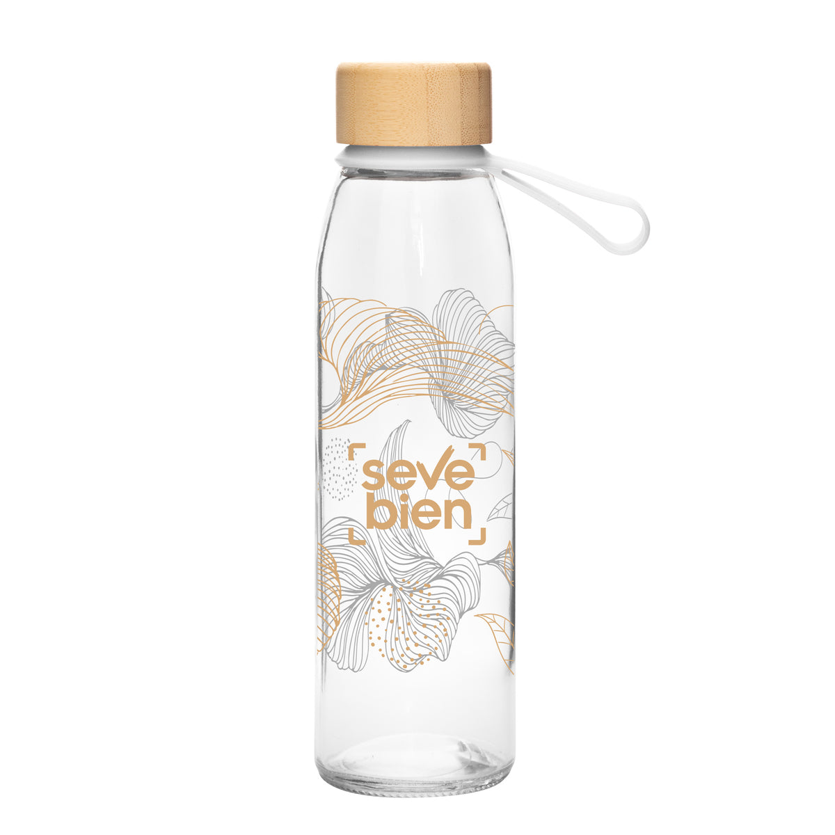 Botella Escarf Blanco