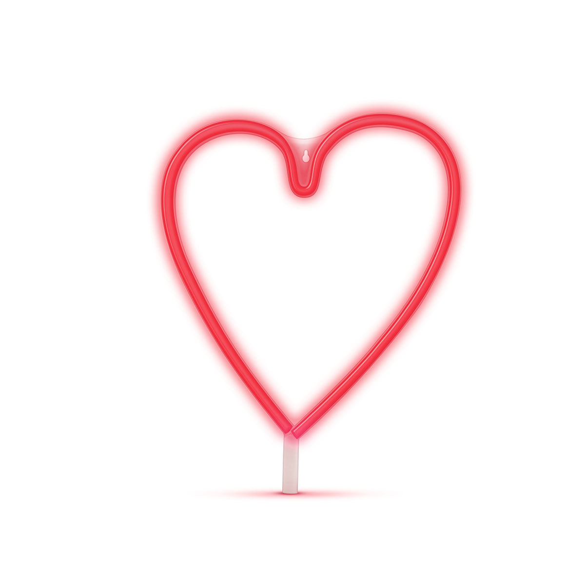 Luz Neón Corazón Rojo
