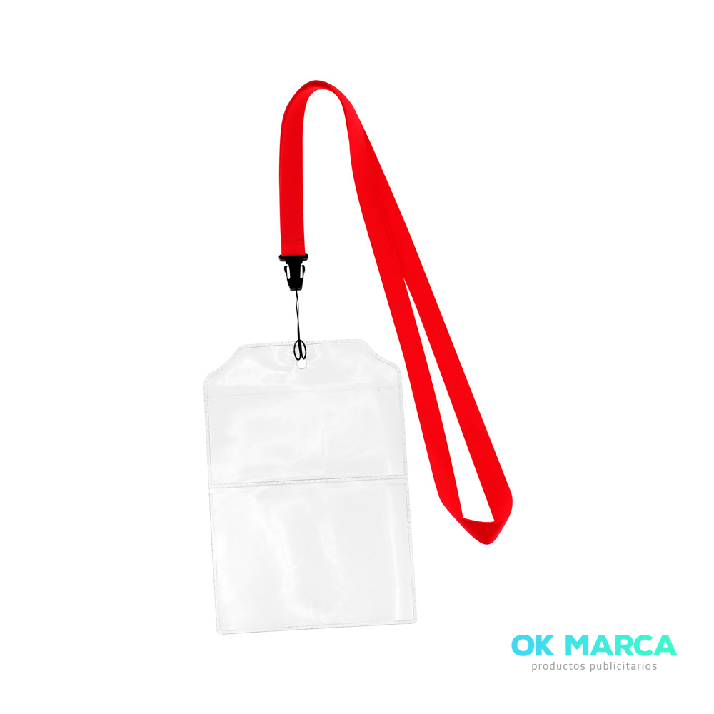 Lanyard con porta credencial