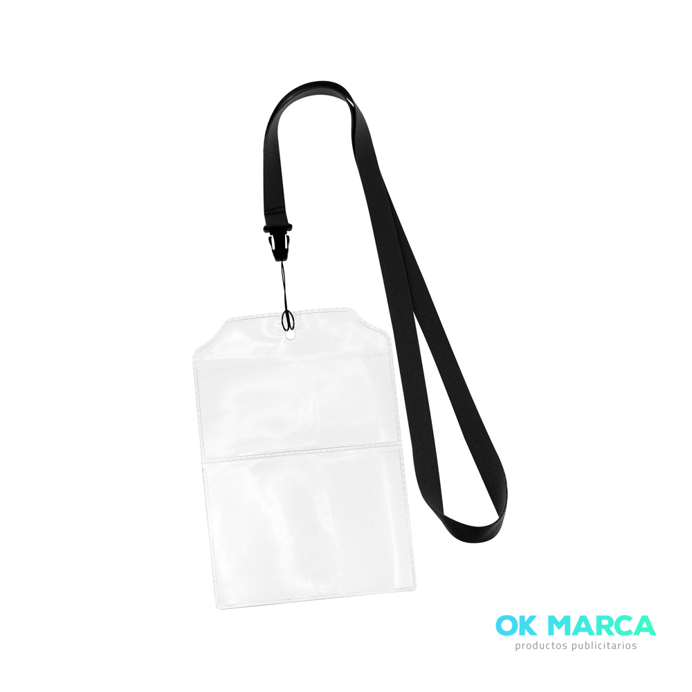 Lanyard con porta credencial