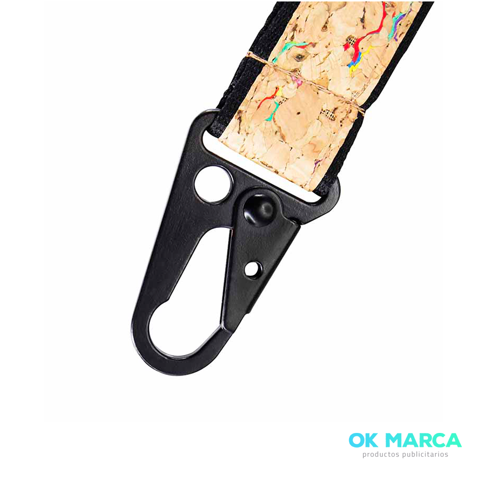 Lanyard de Corcho y Poliéster