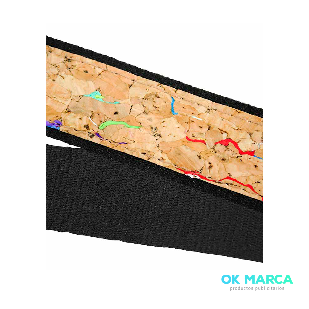 Lanyard de Corcho y Poliéster