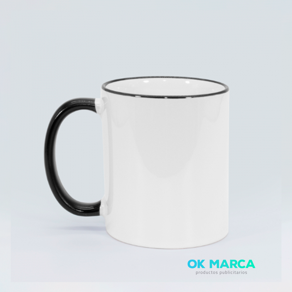 Tazón mango y borde color