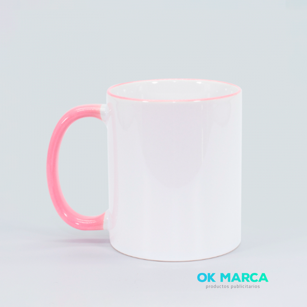 Tazón mango y borde color