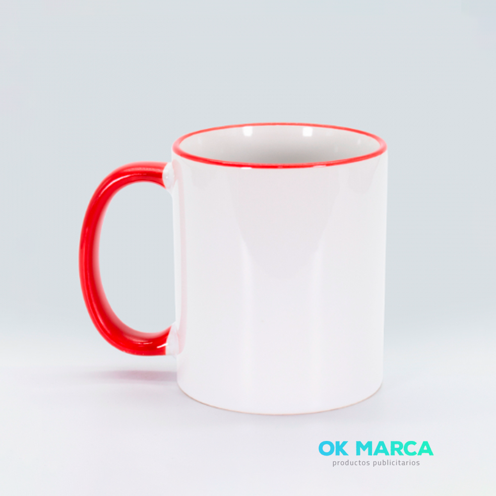 Tazón mango y borde color