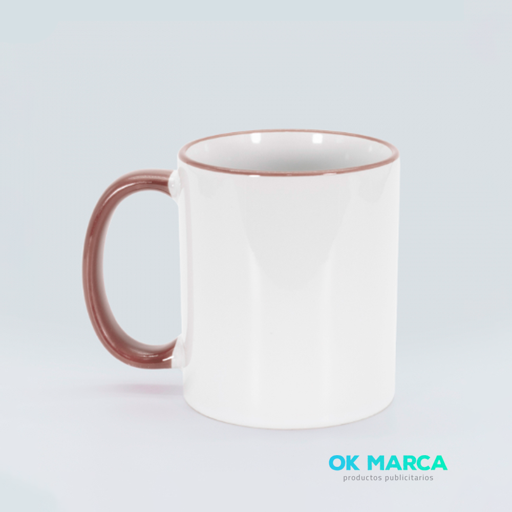 Tazón mango y borde color