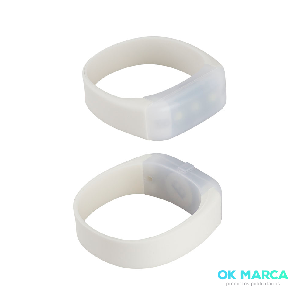 Pulsera de Silicona 3 Luces LED