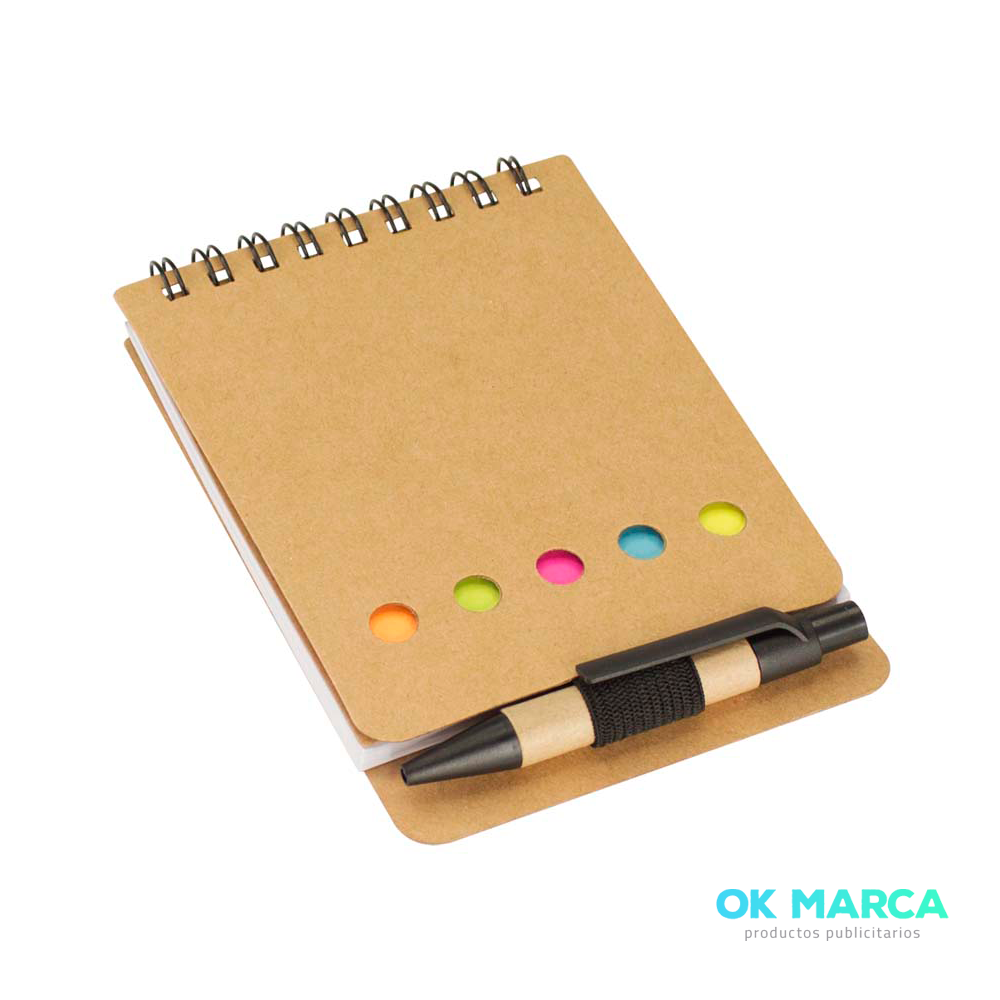 Memo Set Ecológico con Bolígrafo