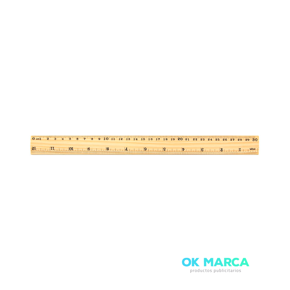 Regla de Madera 30 cm