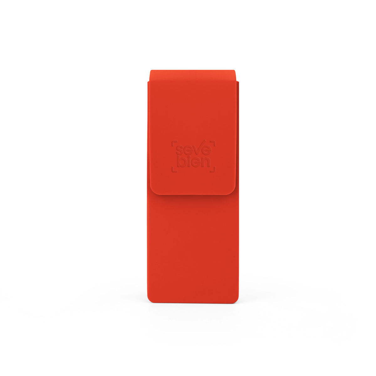 Cartuchera de Silicona Pouch Rojo