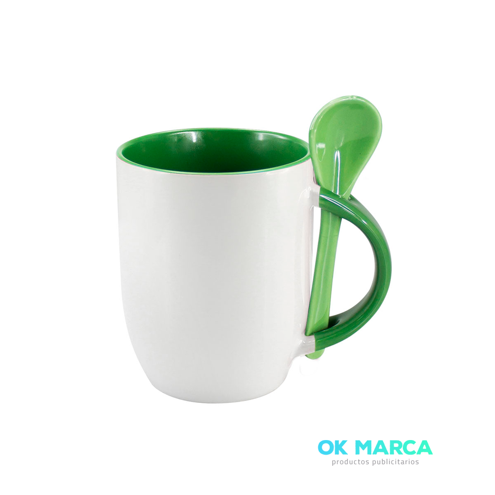 Tazón cerámico con cuchara