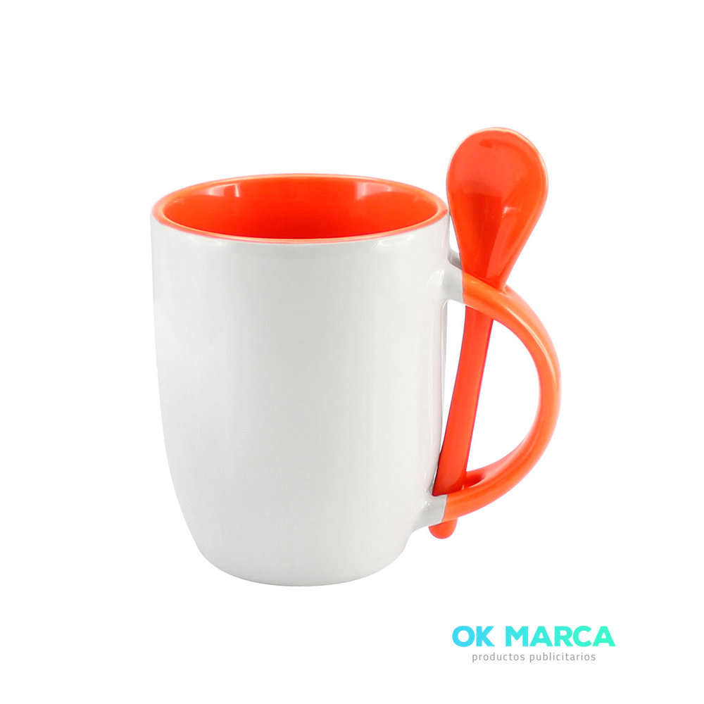 Tazón cerámico con cuchara