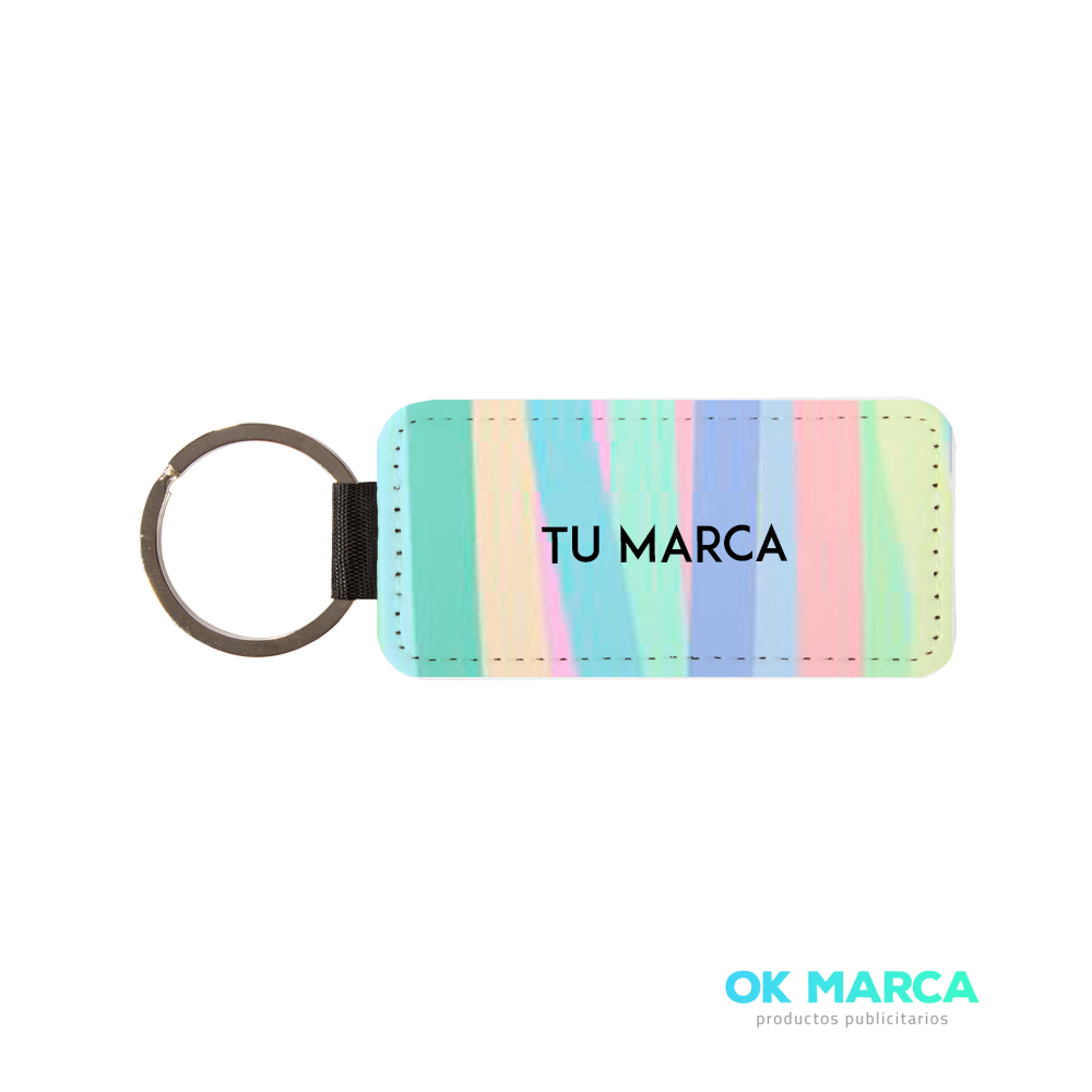 Llavero rectangular
