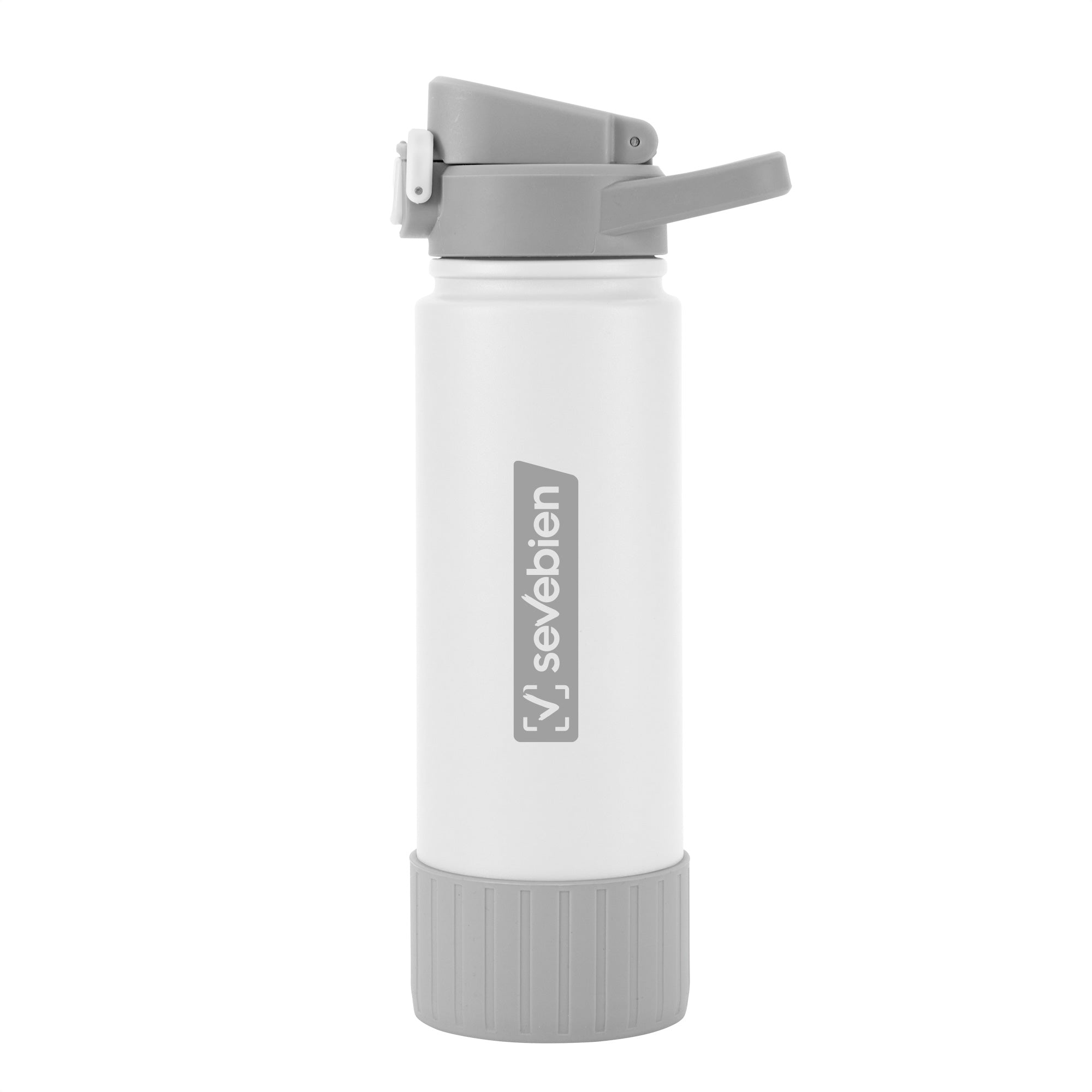 Botella Térmica Ribb Blanco