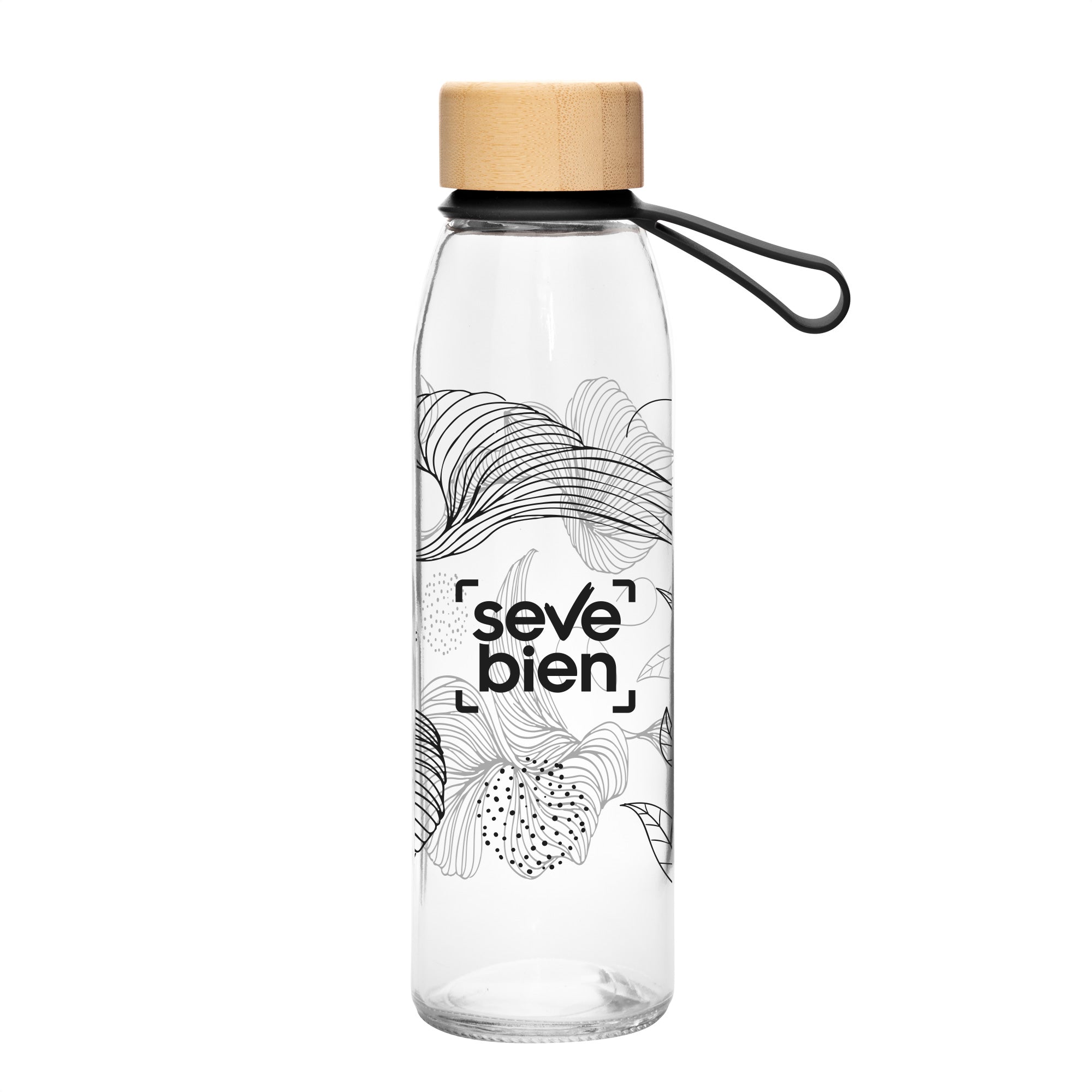 Botella Escarf Negro