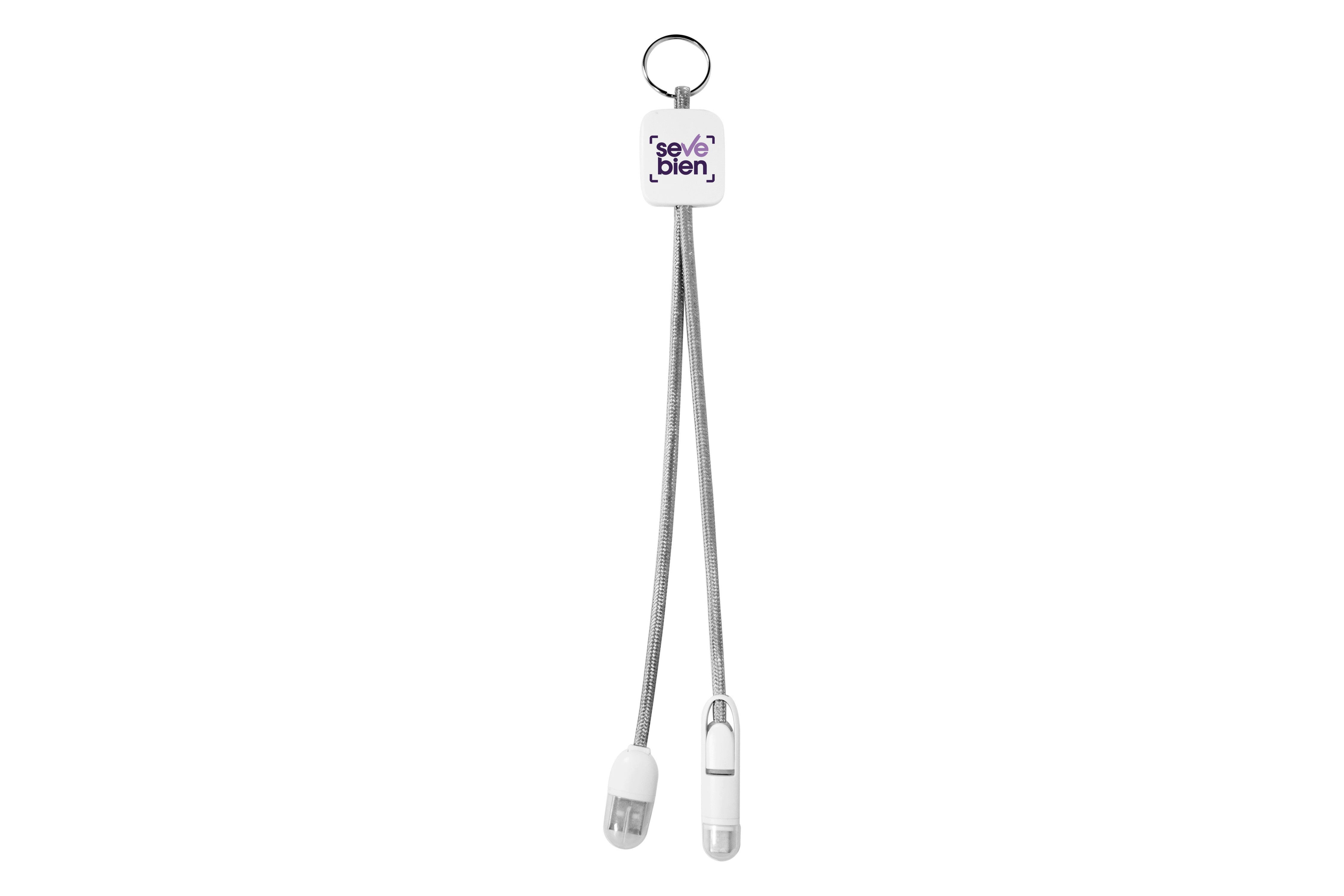 Cable Cargador de Celulares Celler Gris+blanco