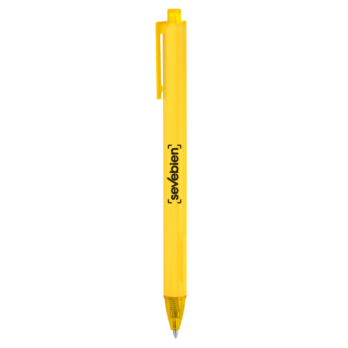 Bolígrafo Penny Tinta Azul Amarillo