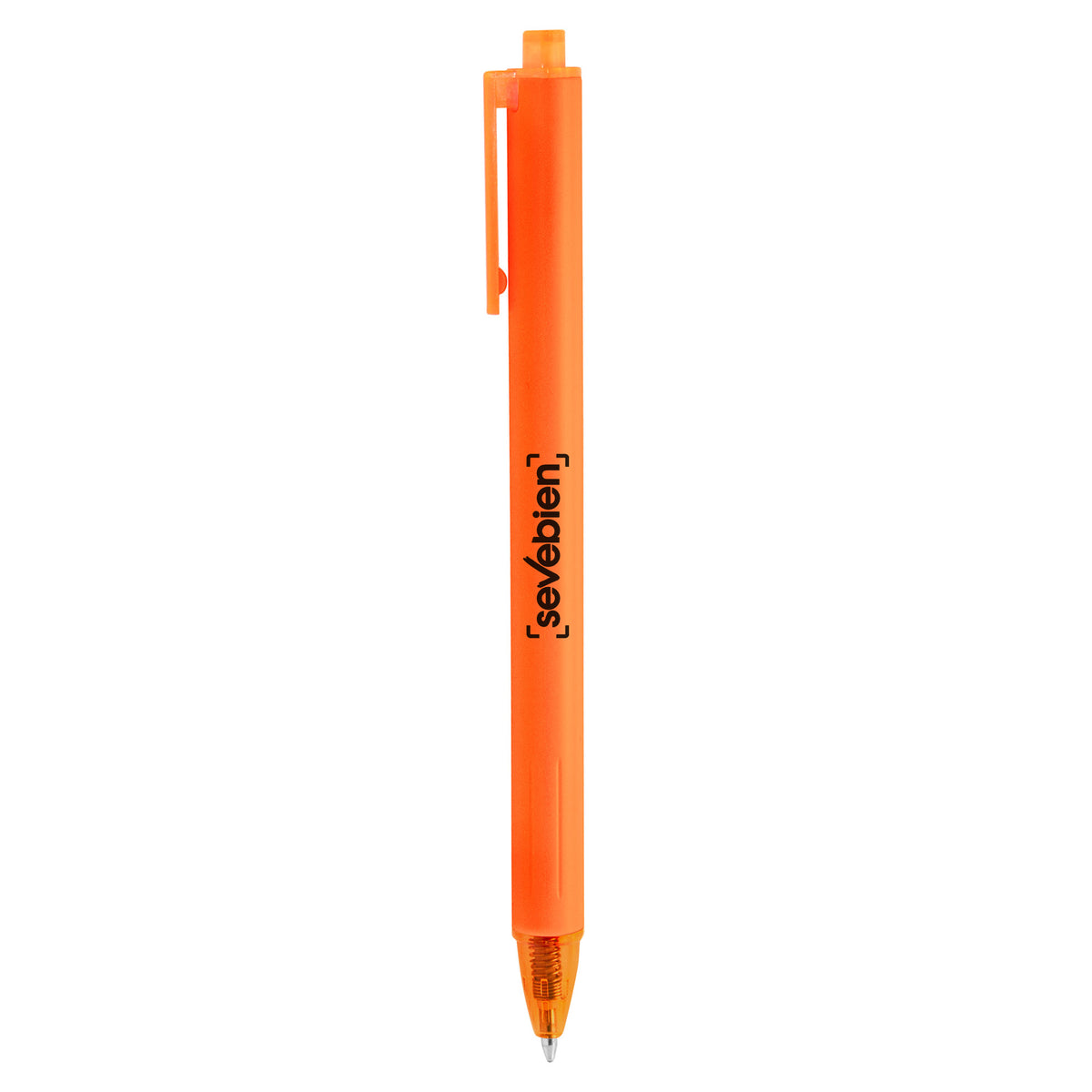 Bolígrafo Penny Tinta Azul Naranja