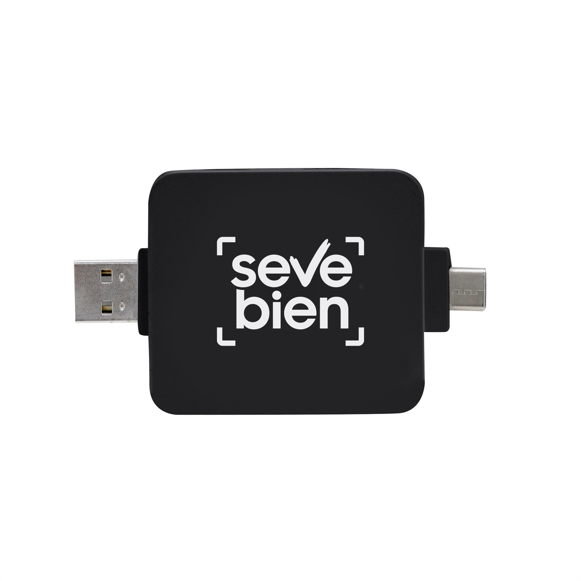 Adaptador Hub Multipuerto Hubert Negro