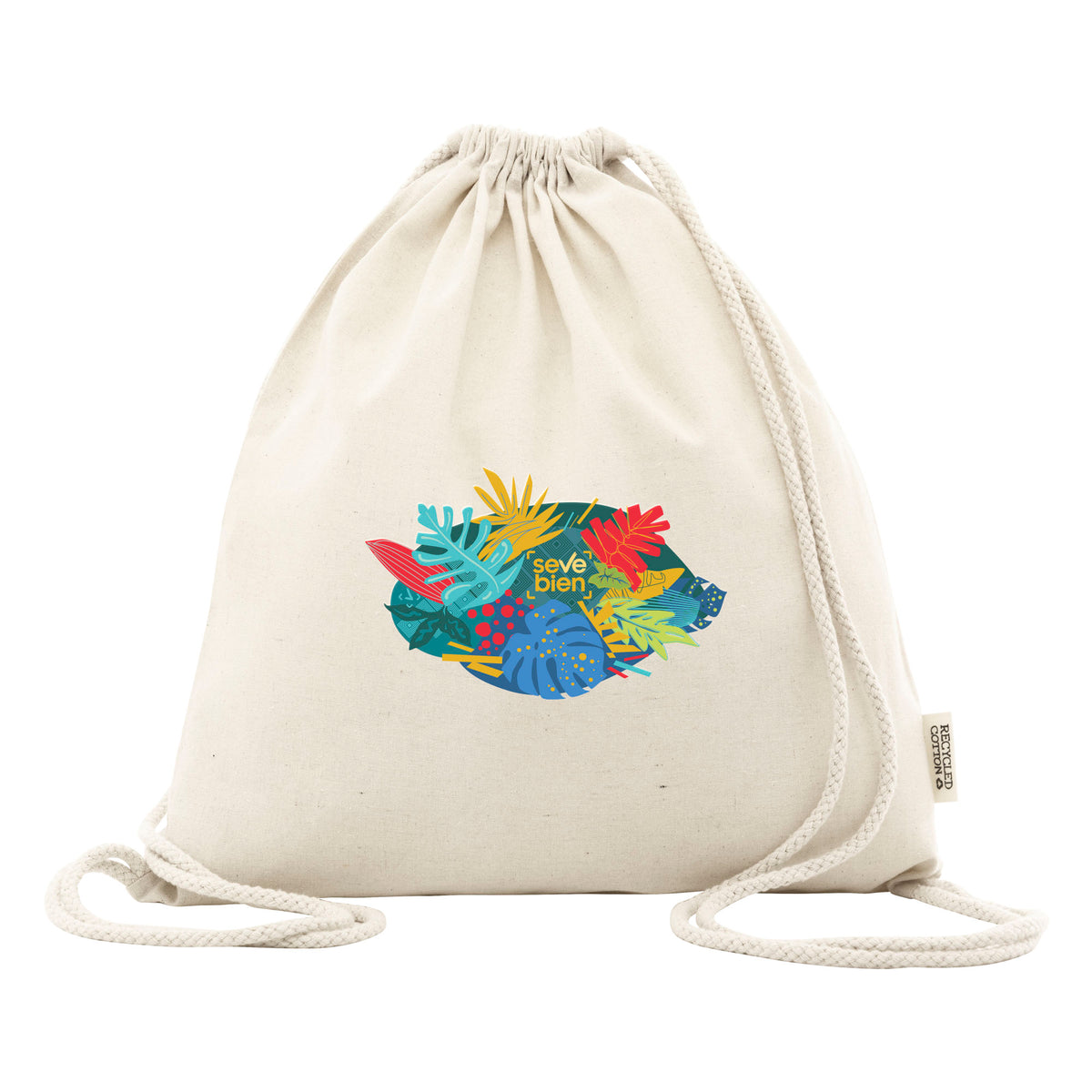Bolsa Mochila de Algodón Chill Natural