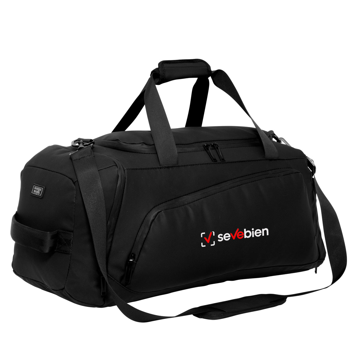 Bolso Mochila Force 12 Negro