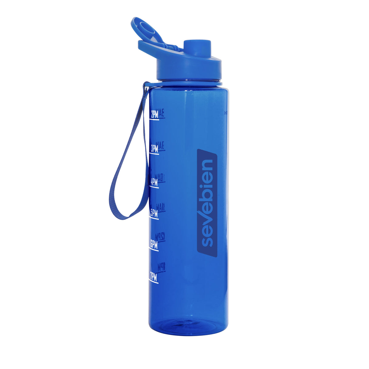 Botella Deportiva Motivacional Borg Royal Blue