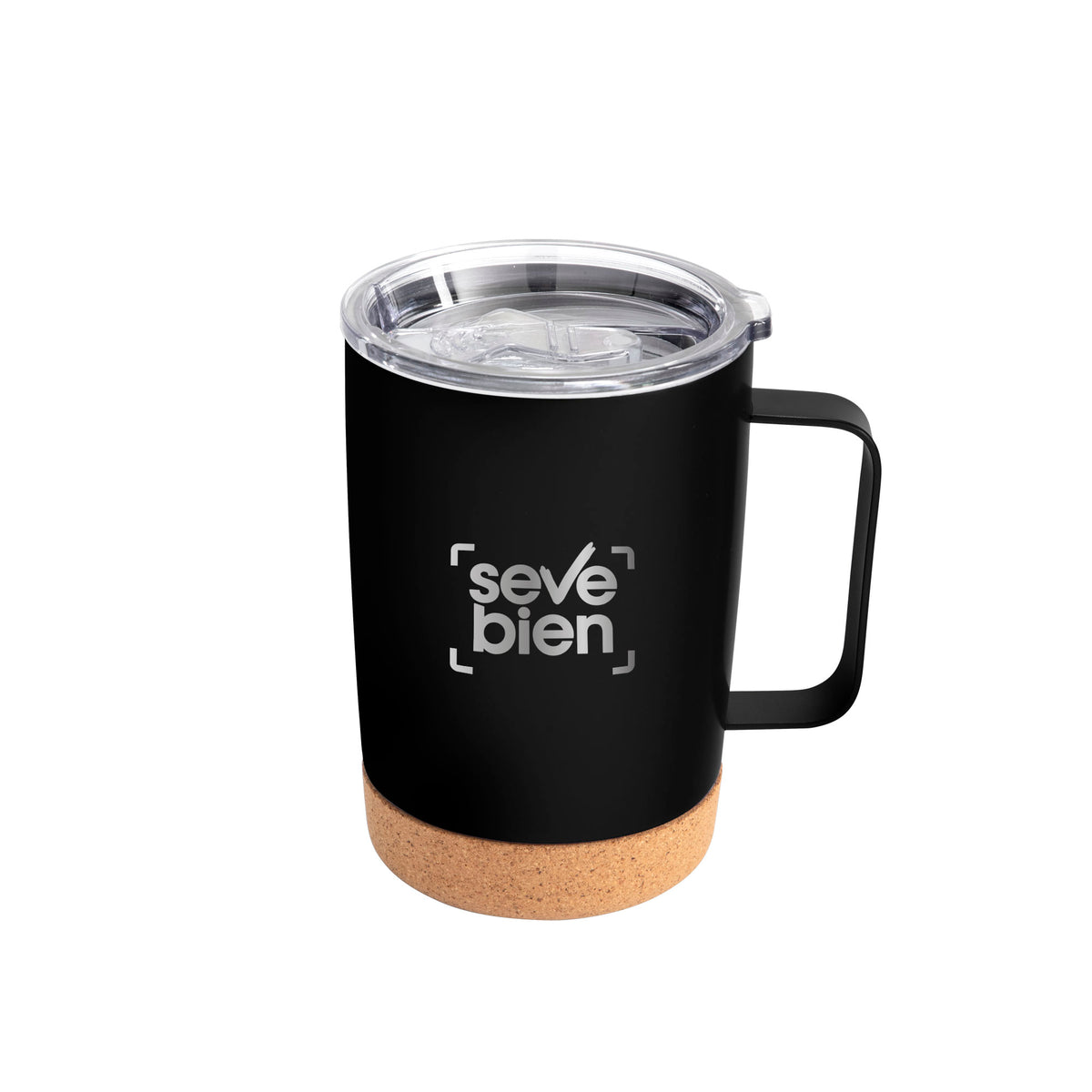 Mug Térmico Kork Negro