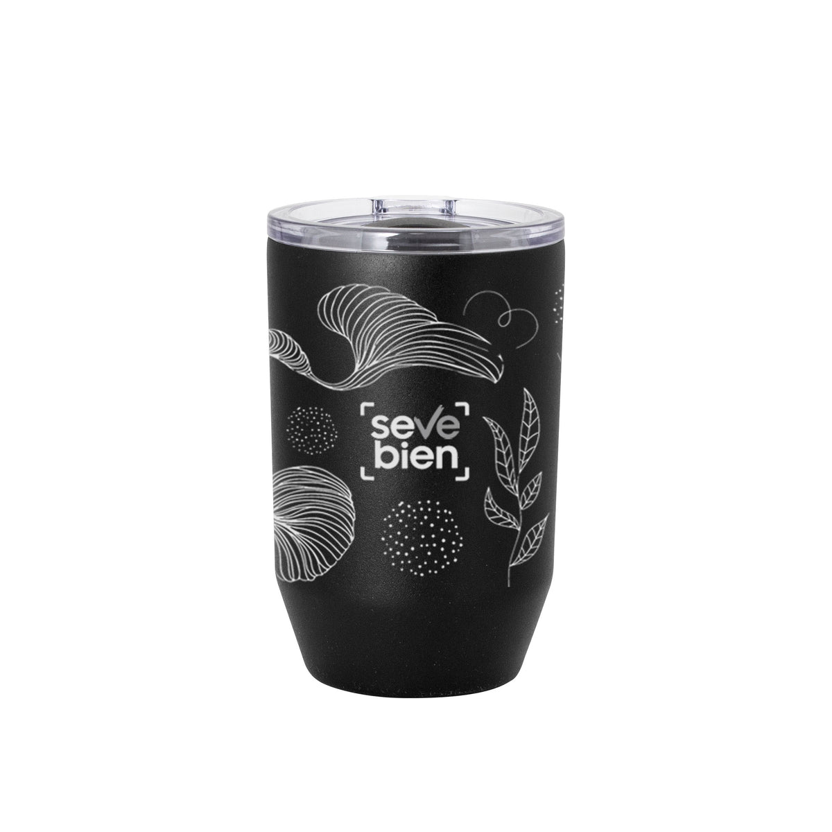 Mug Térmico Bisel Negro