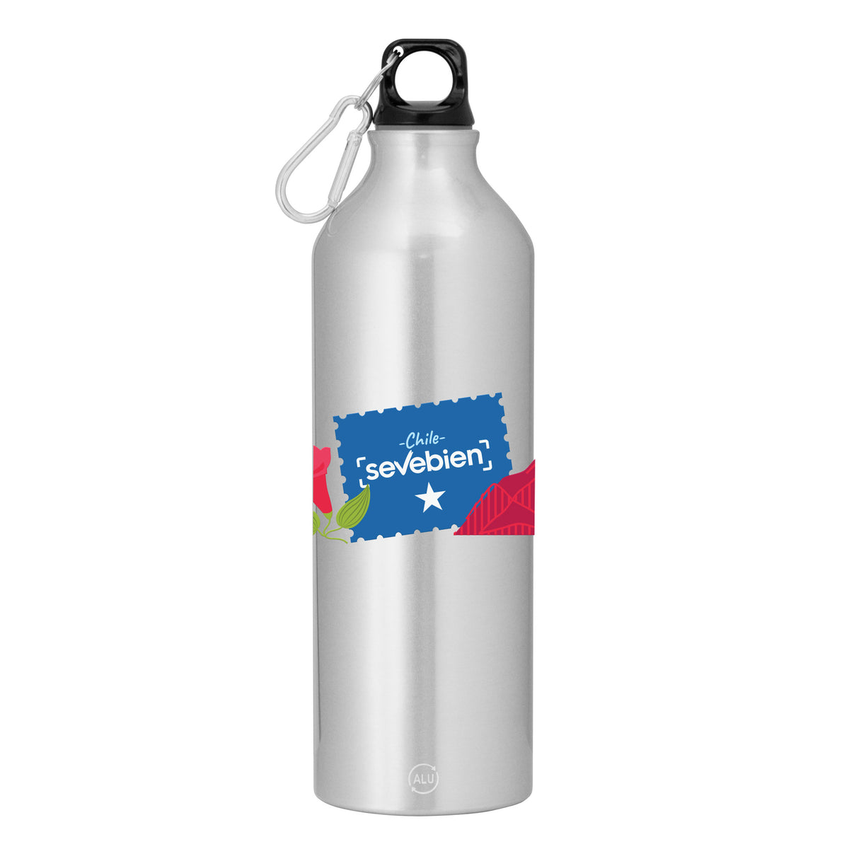 Botella Rex II Plata