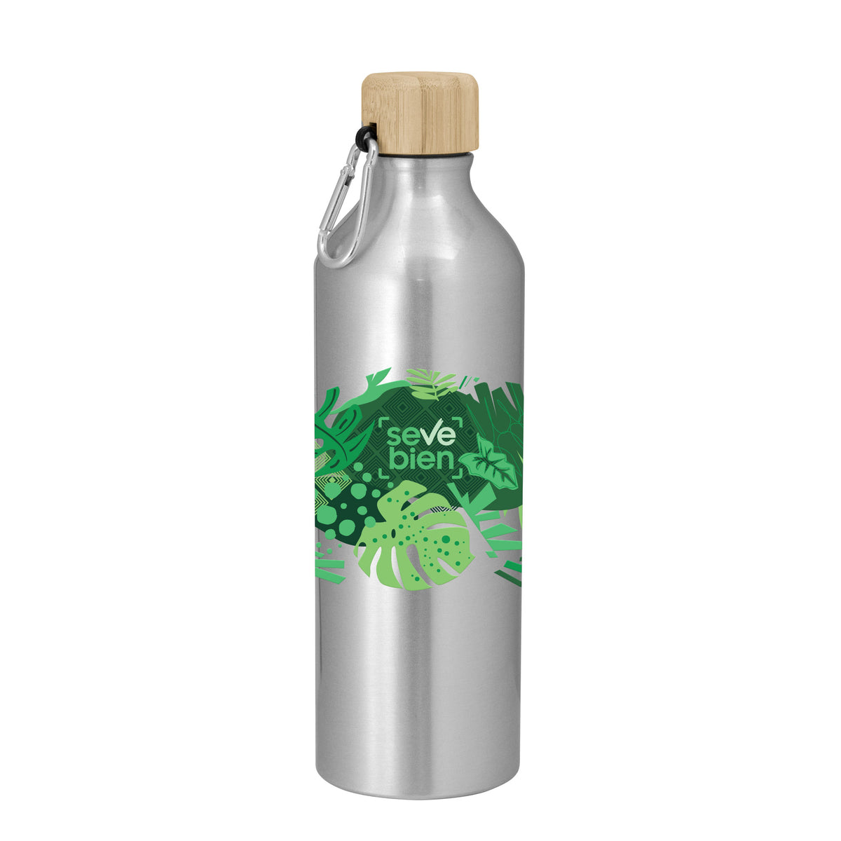 Botella Forest Plata