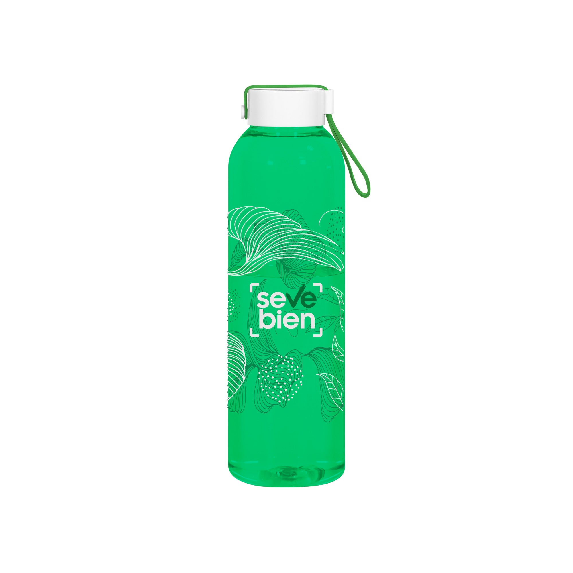 Botella Hawaii Waikiki Color Verde Manzana