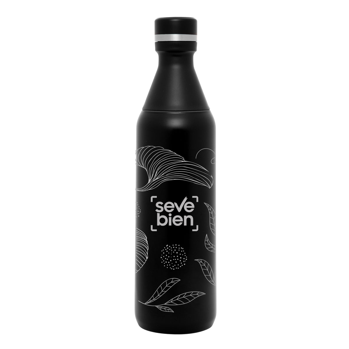 Botella Térmica Glaciar Negro