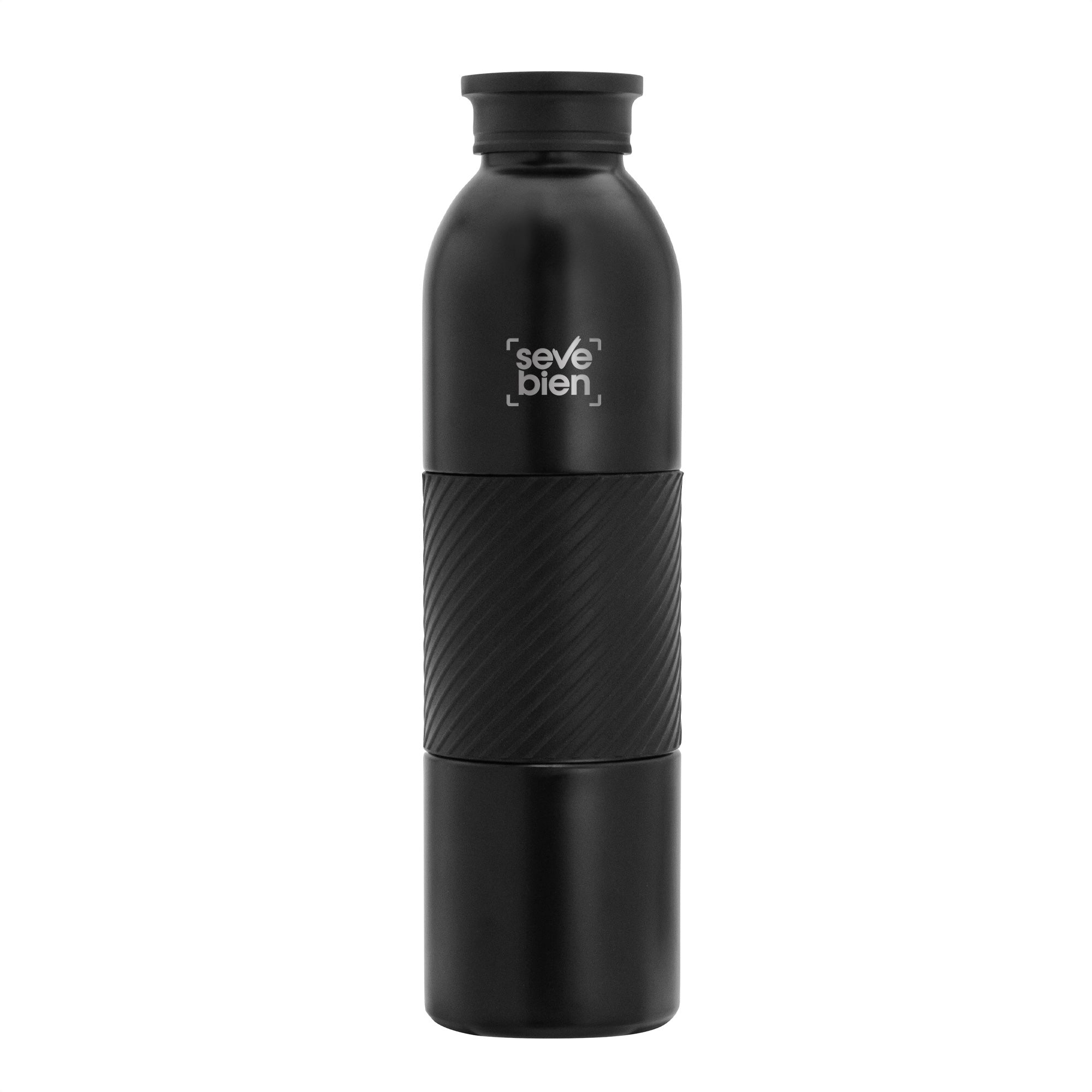 Botella Térmica Grip Negro