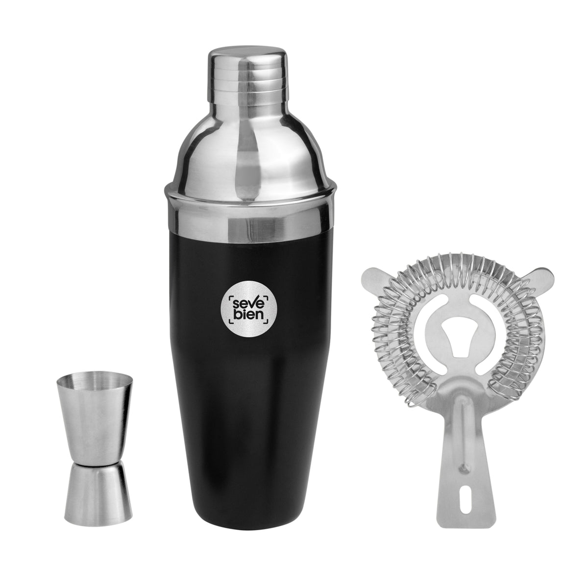 Set de Coctelería / Bartender Kit Yeikit Negro