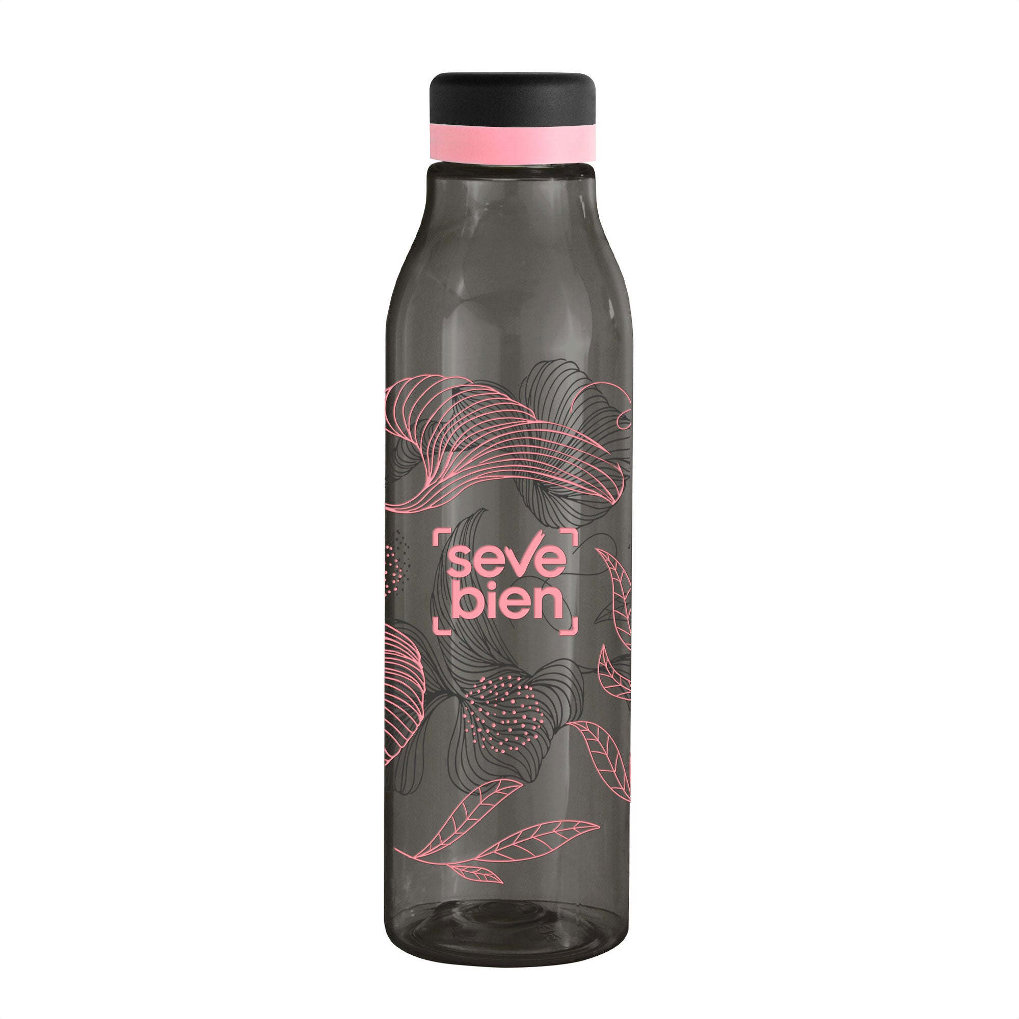 Botella Andina Full Black Rosa