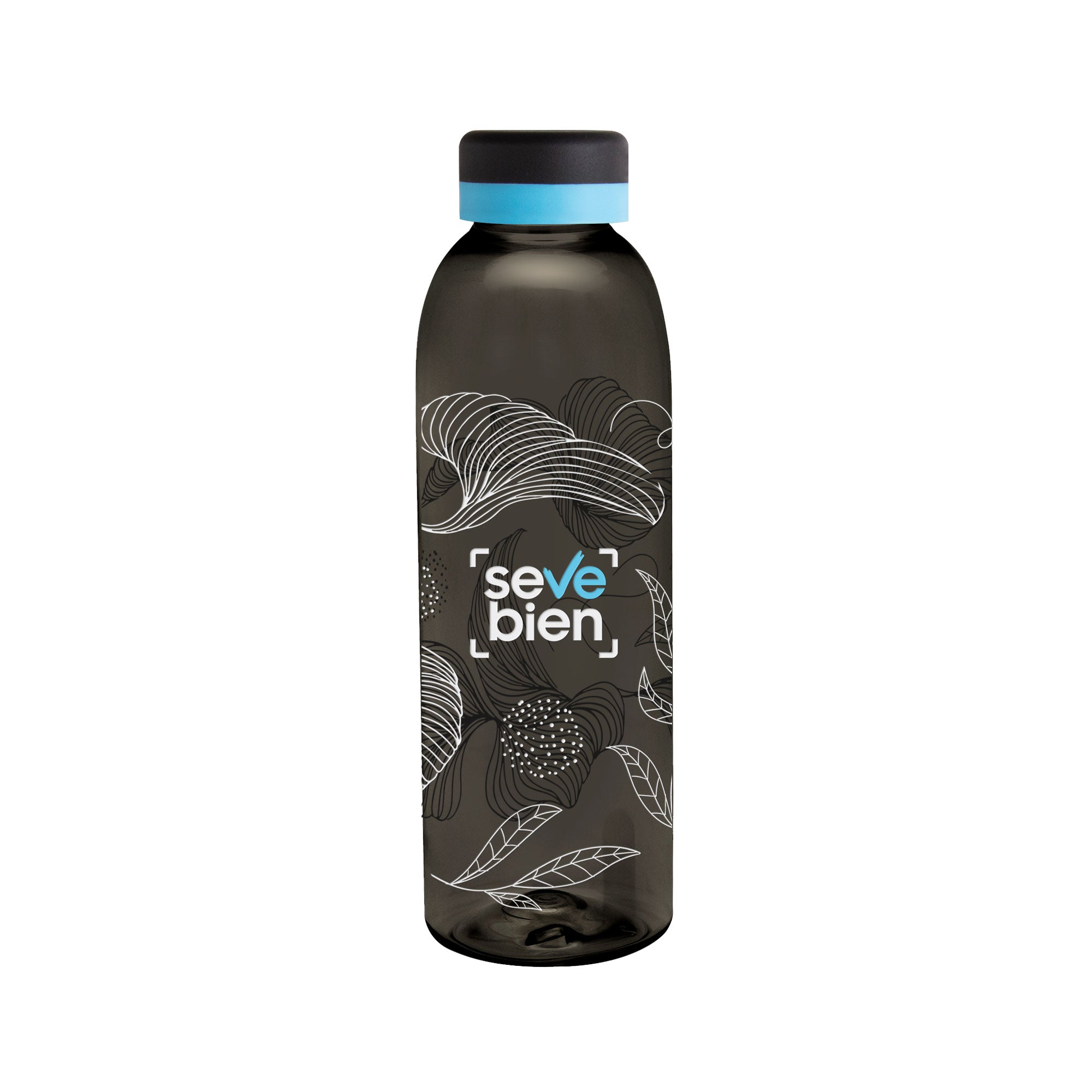 Botella Baladina Full Black Celeste