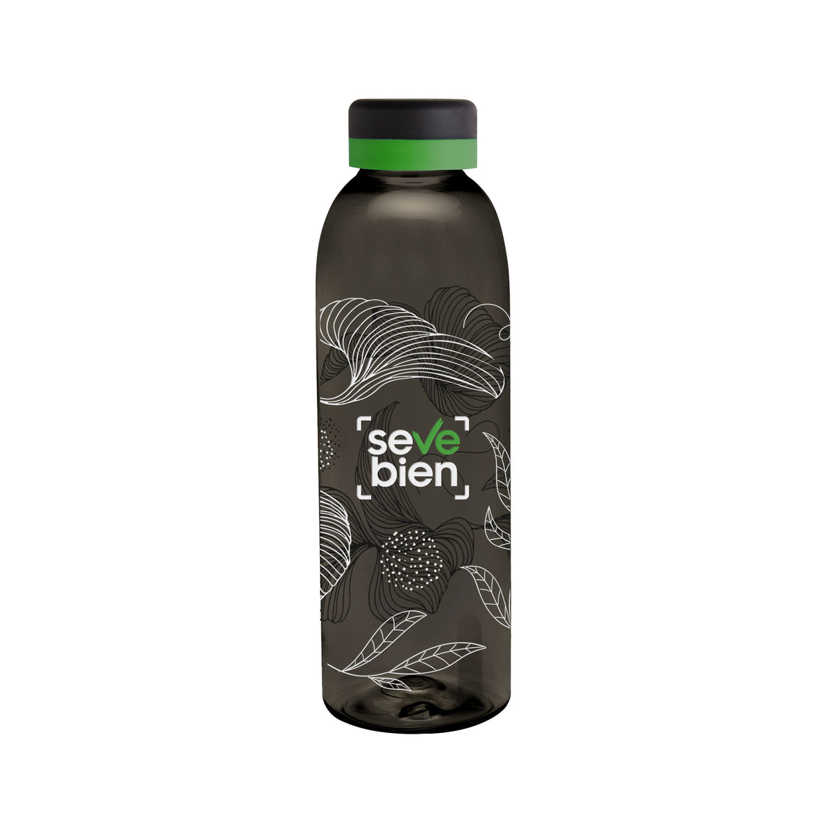 Botella Baladina Full Black Verde