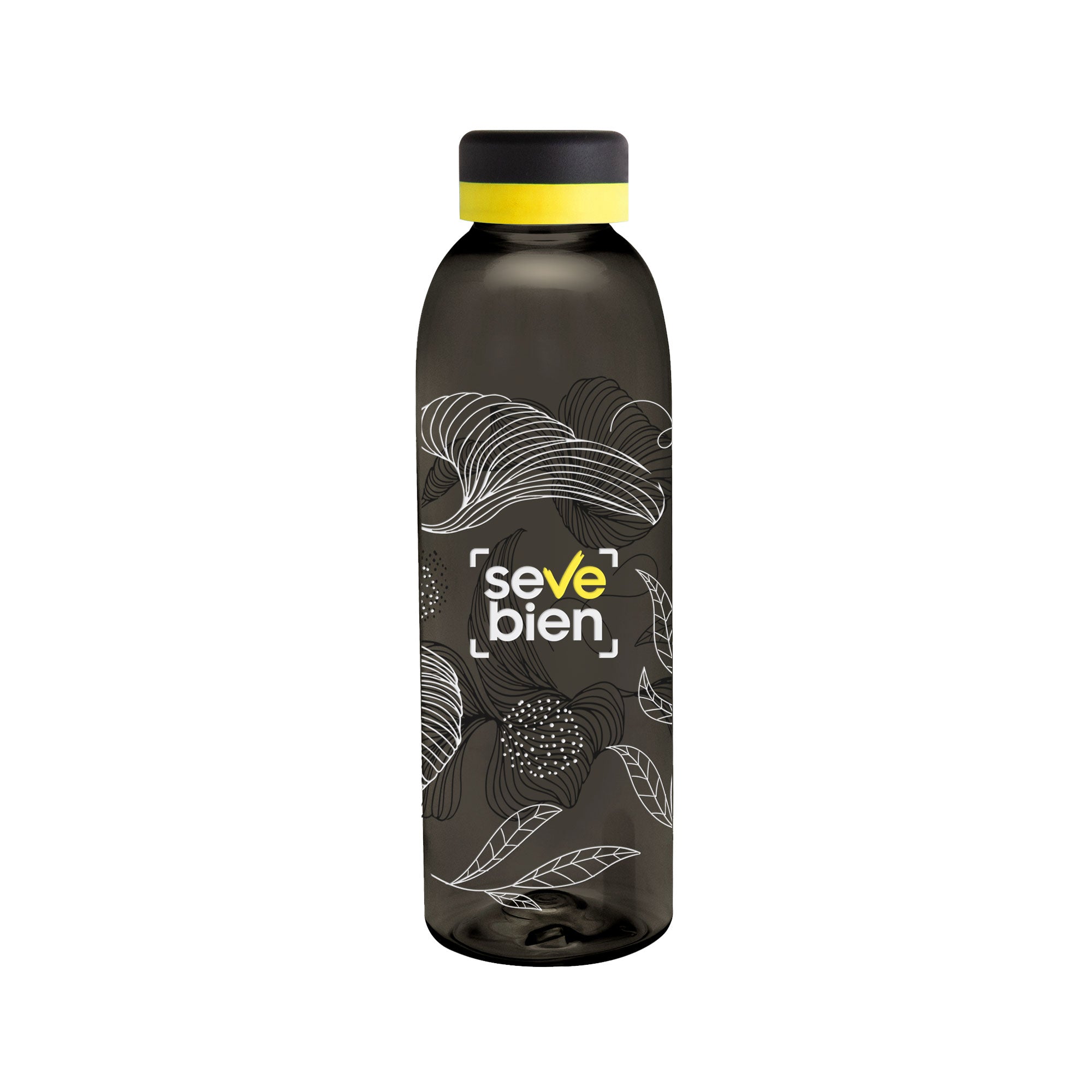 Botella Baladina Full Black Amarillo