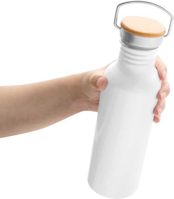 Botella Tapa de acero con manija metálica