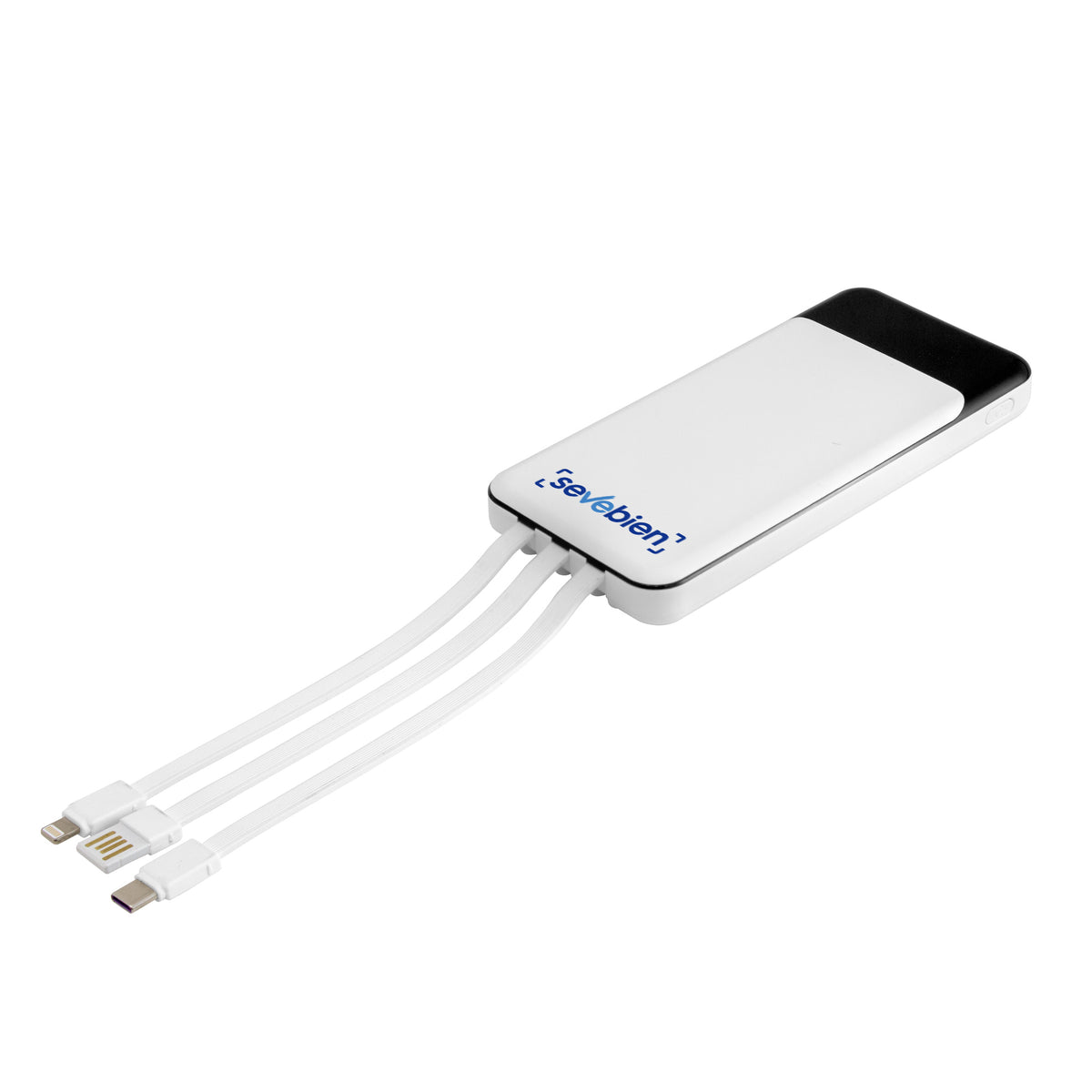 Power Bank Multipuerto Atlanta Blanco